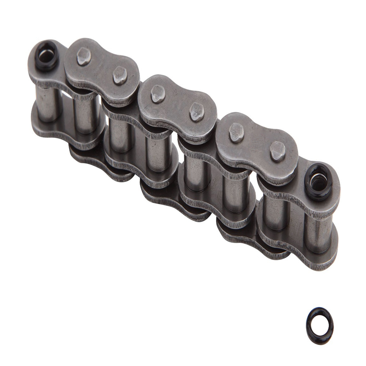 โซ่มอเตอร์ไซค์แบบยืดหยุ่นและแข็งแรง 420 Roller Chain A