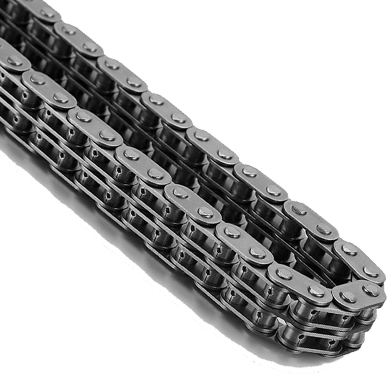 โซ่มอเตอร์ไซค์แบบยืดหยุ่นและแข็งแรง 420 Roller Chain E