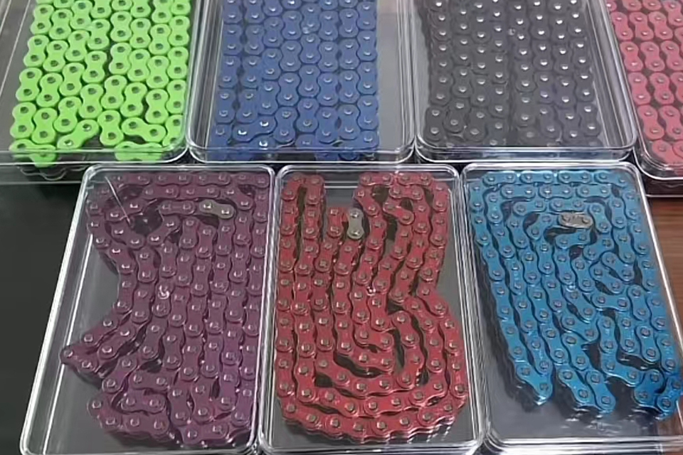 Rollenketten-Größentabelle E